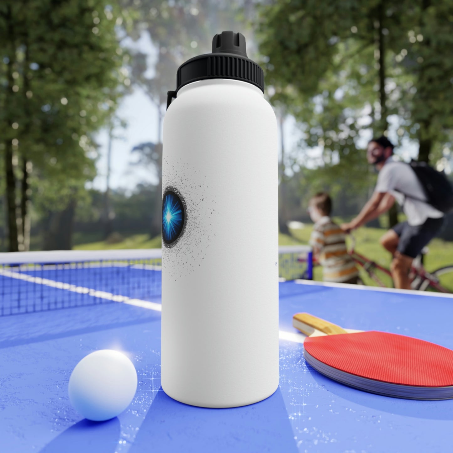 Water Bottle with Sports Lid