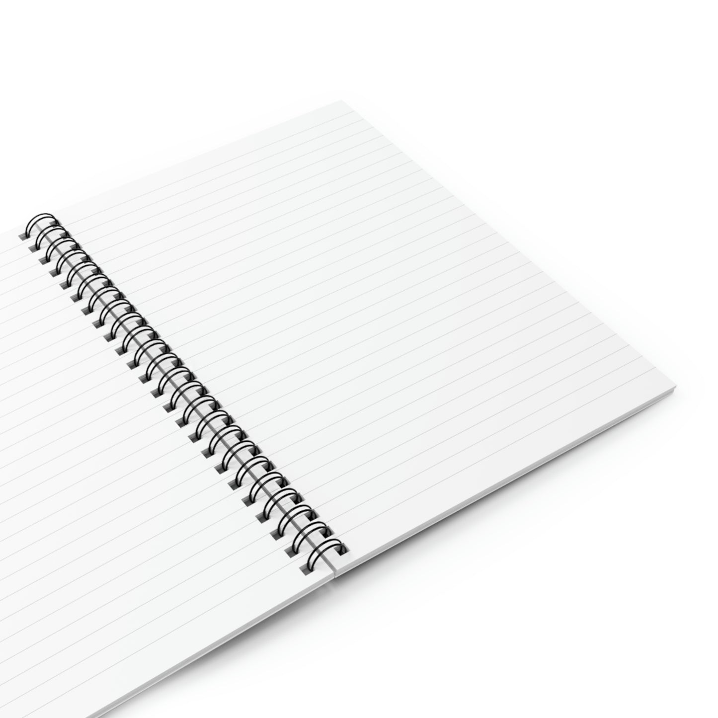 "BLUE BURST" Spiral Notebook (Ruled Line)