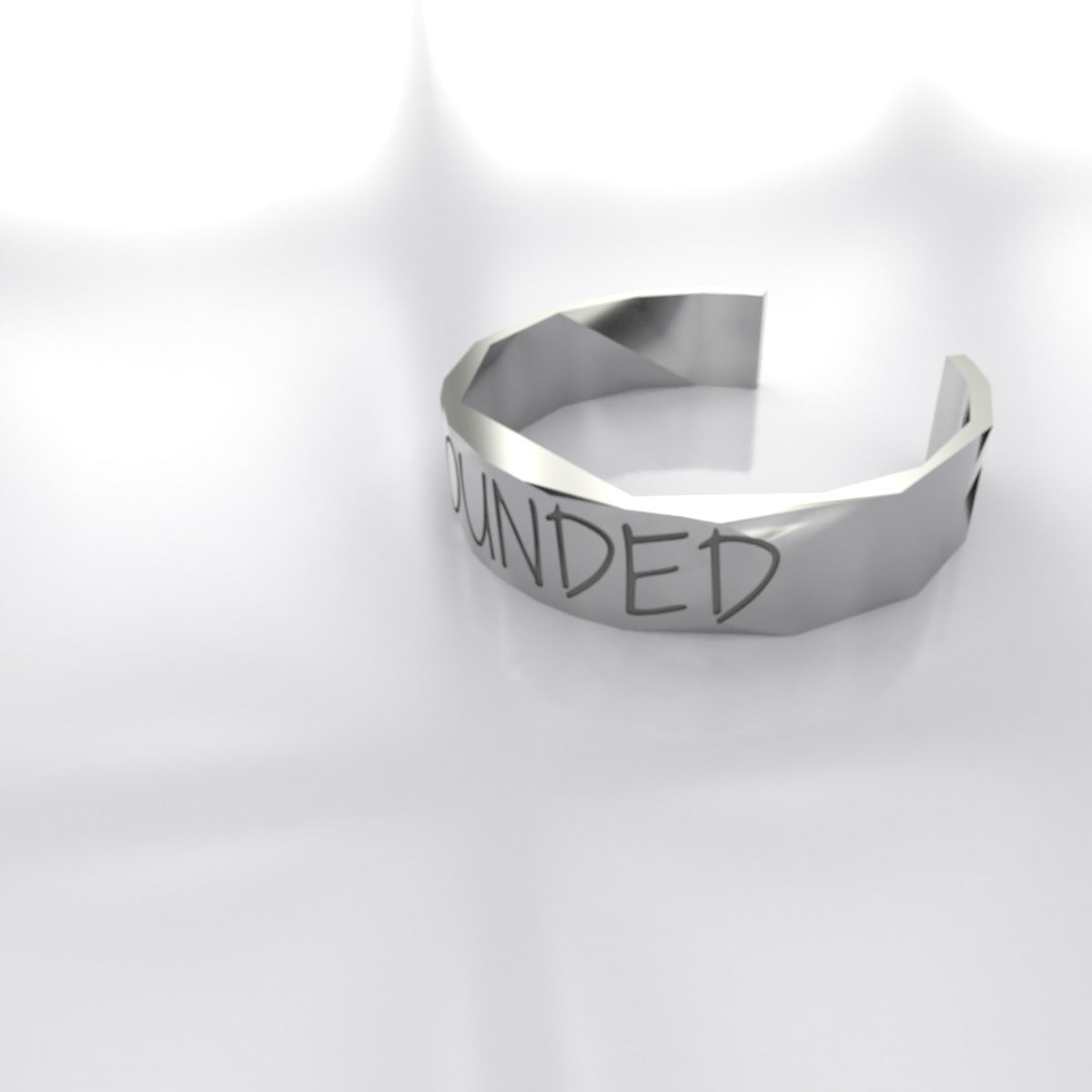 "GROUNDED" Adjustable Ring