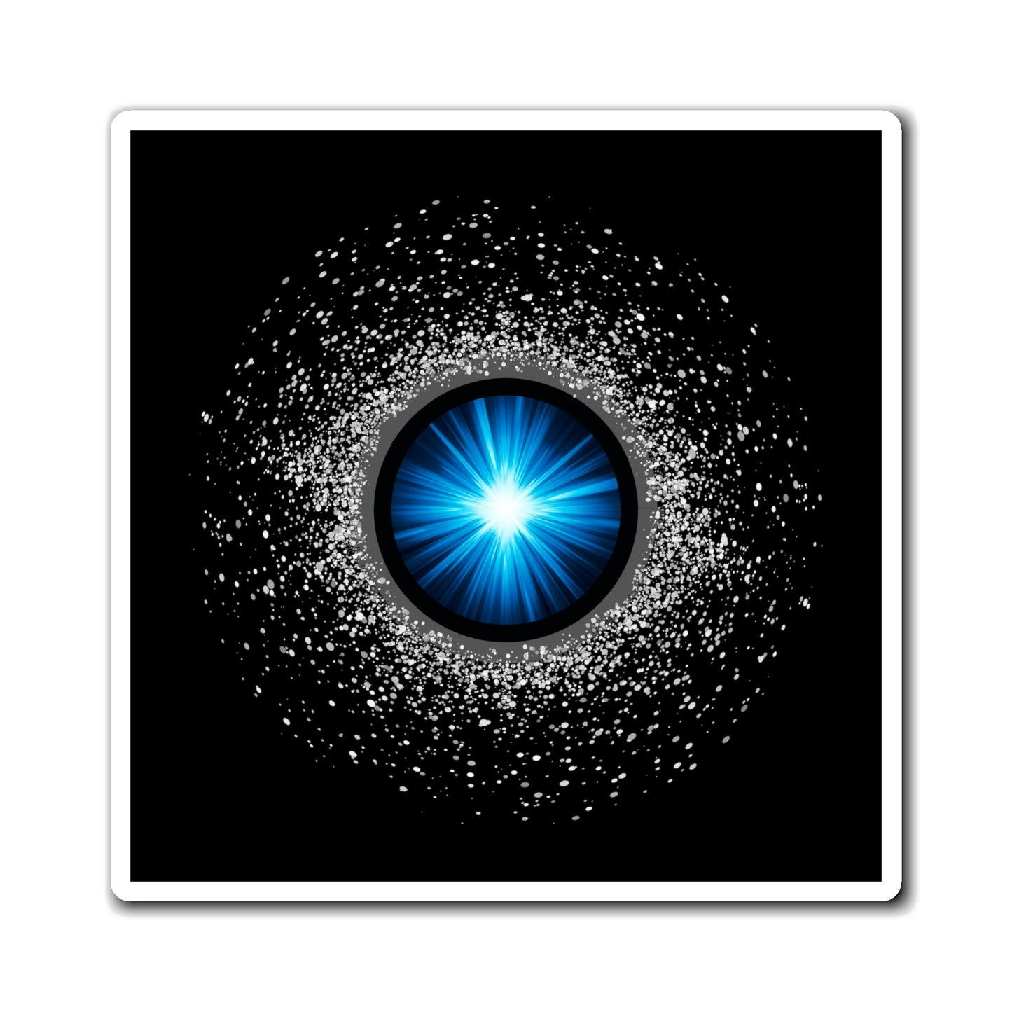 "BLUE BURST" Magnets
