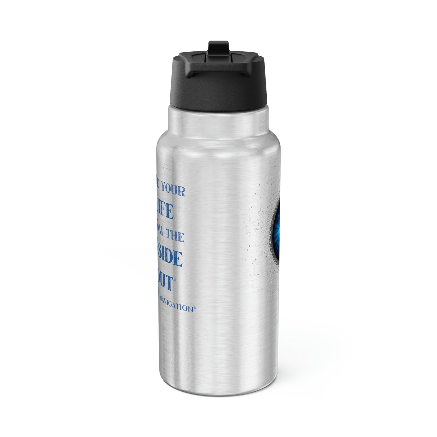 Water Bottle with Straw (32 oz)