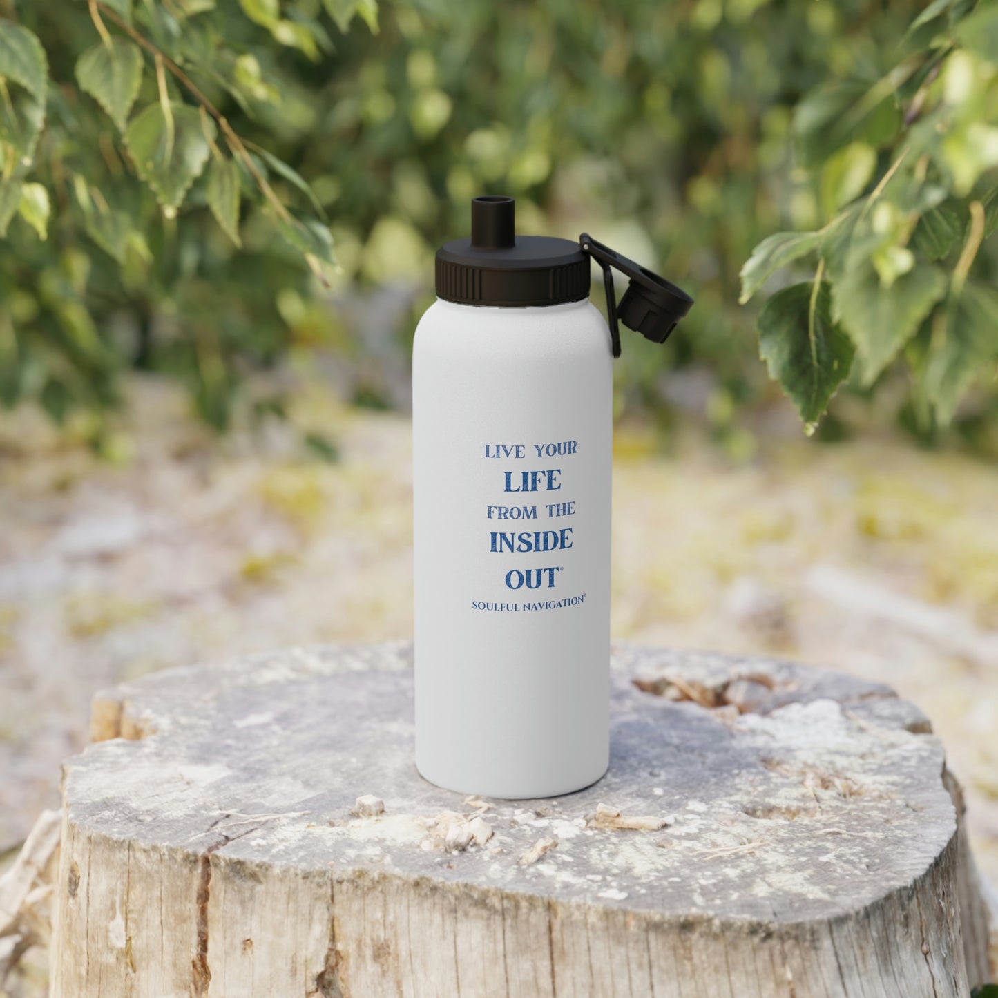 Water Bottle with Sports Lid