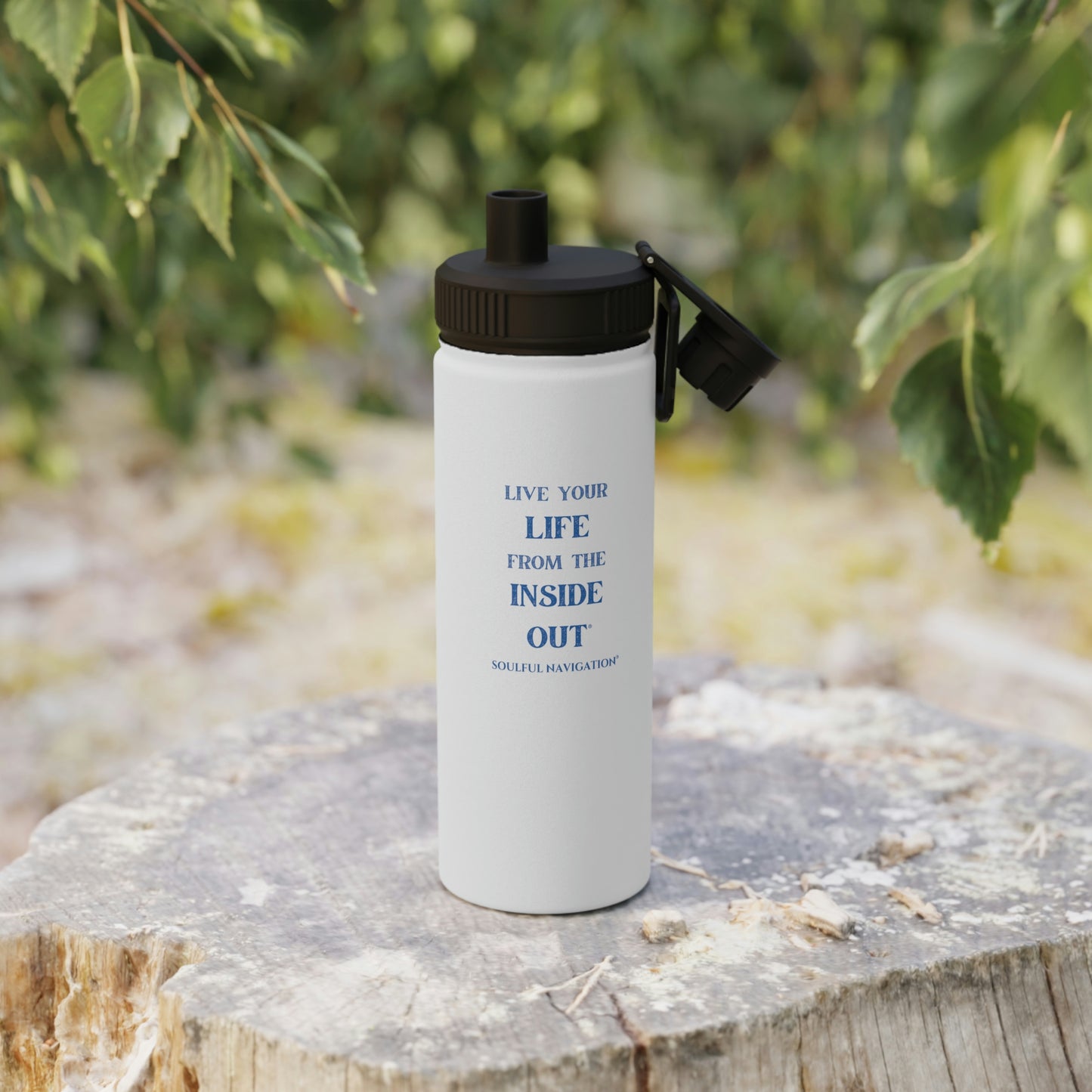 Water Bottle with Sports Lid