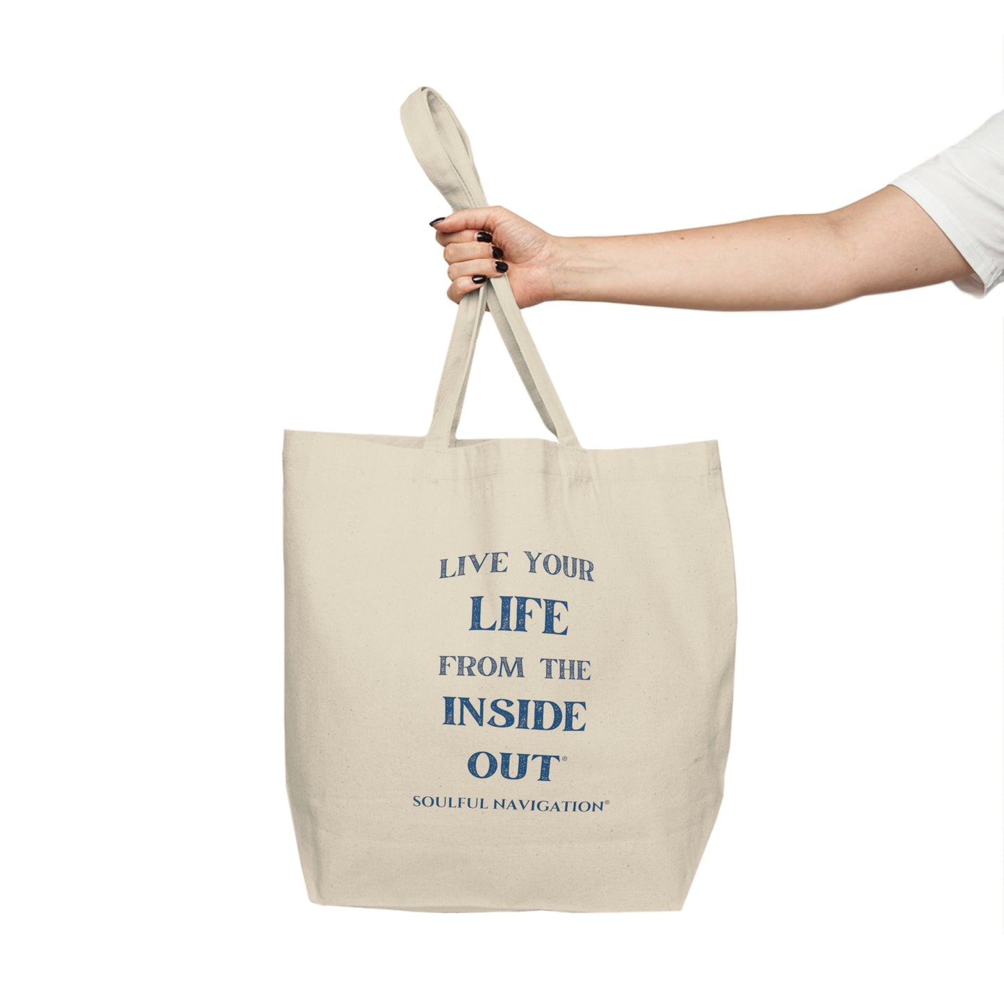 Canvas Shopping Tote