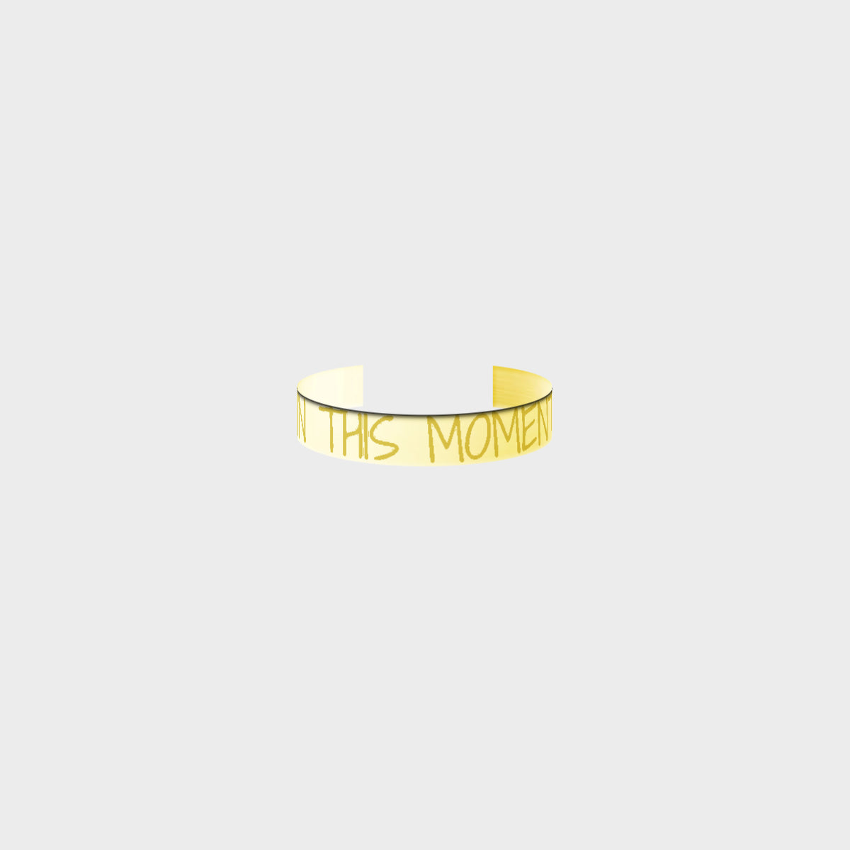 "IN THIS MOMENT" Adjustable Ring