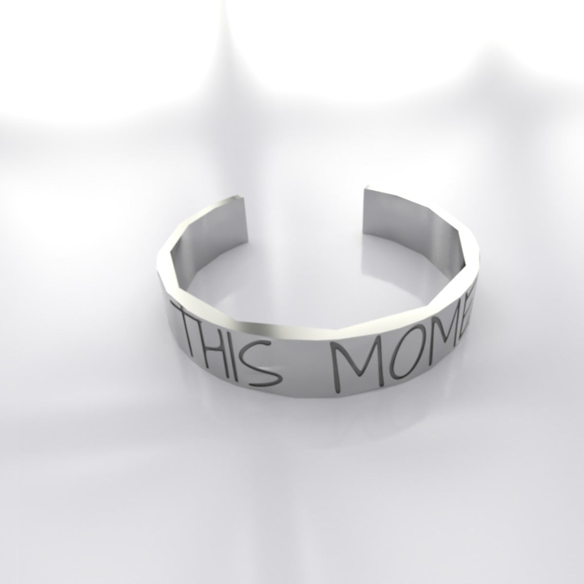 "IN THIS MOMENT" Adjustable Ring