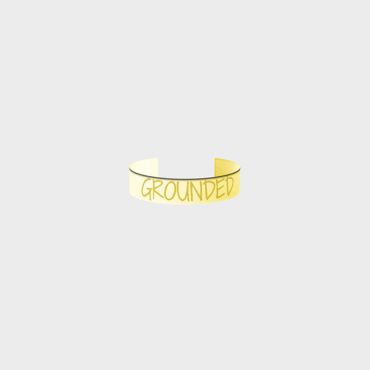 "GROUNDED" Adjustable Ring
